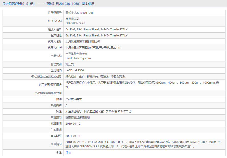 半导体激光治疗仪 LASEmaR1000