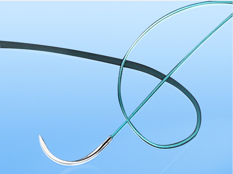 编织非吸收性外科缝线