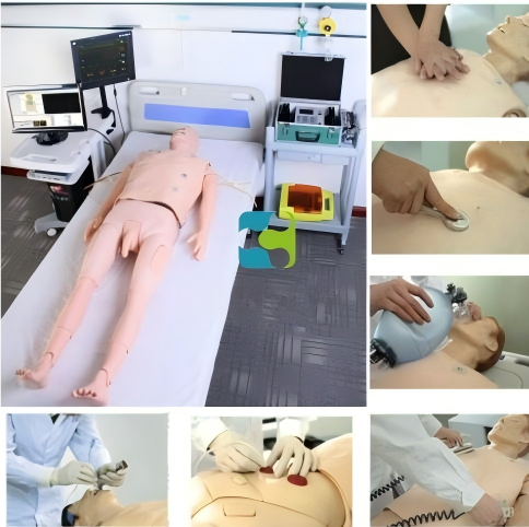 智慧AI综合护理模拟人（听诊功能）