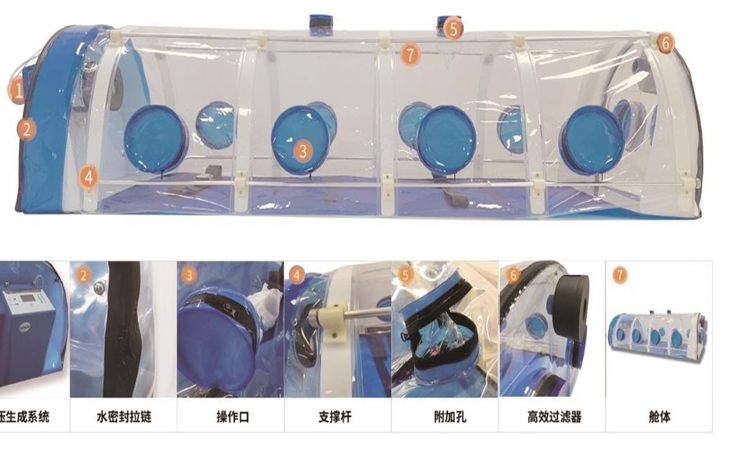 传染病员运送负压隔离仓