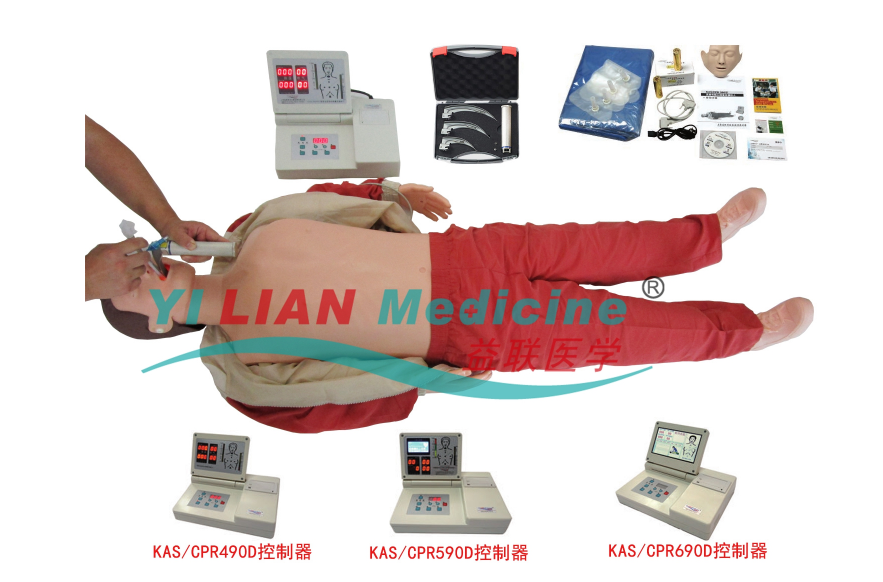 高级全身心肺复苏急救训练模拟人