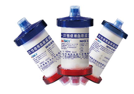 一次性使用血液灌流器