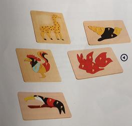 认知图形插板（木质图形插板）