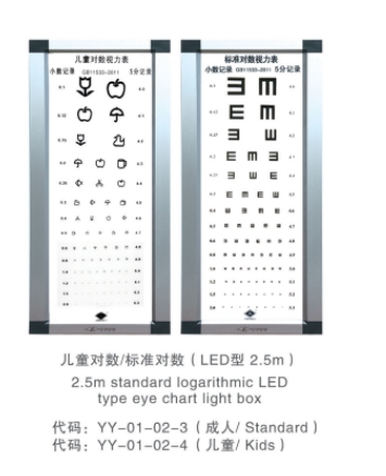 视力表灯箱