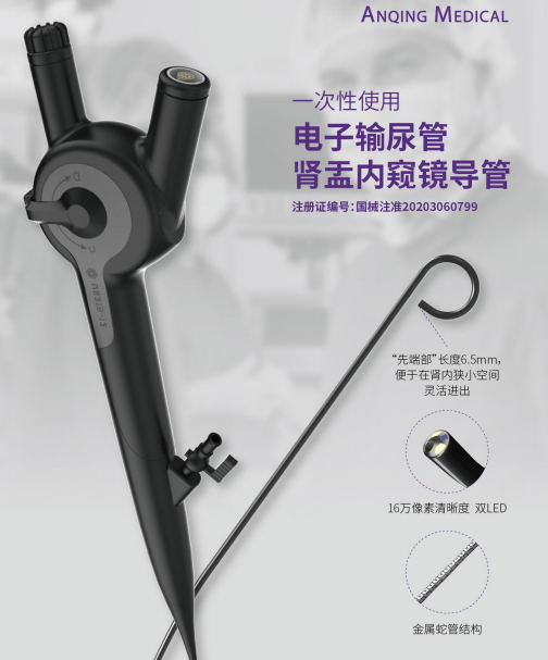 一次性使用电子输尿管肾盂内窥镜导管